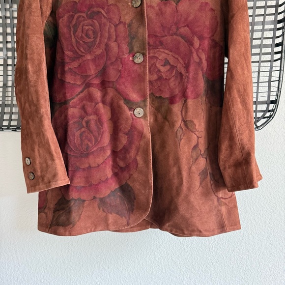 Free people Nigel Preston Suede Roses Jacket - Picture 4 of 7